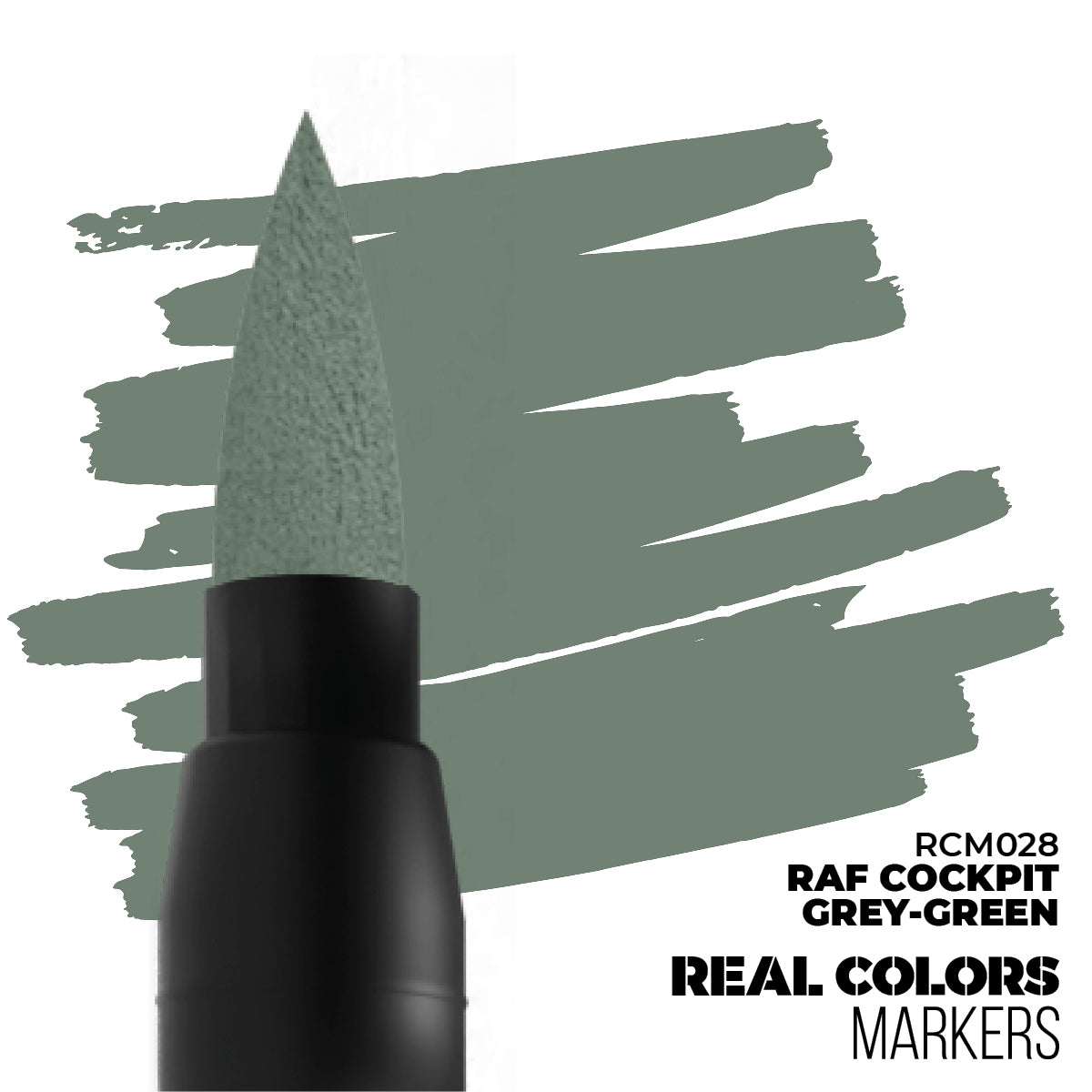 AK Interactive Real Colors Markers RAF Cockpit Grey-Green