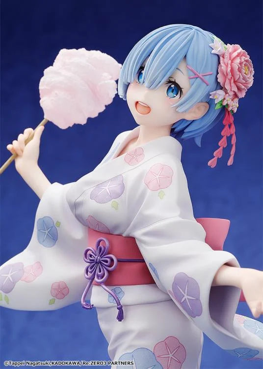 Re Zero Starting Life in Another World KD Colle Rem (Yukata Ver. Renewal Package Edition) 1/7 Scale Figure