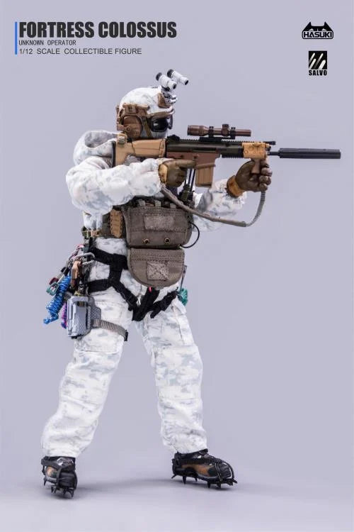 Black Ops Salvo Series SA03 Snow Mountain Ghost 1/12 Scale Action Figure