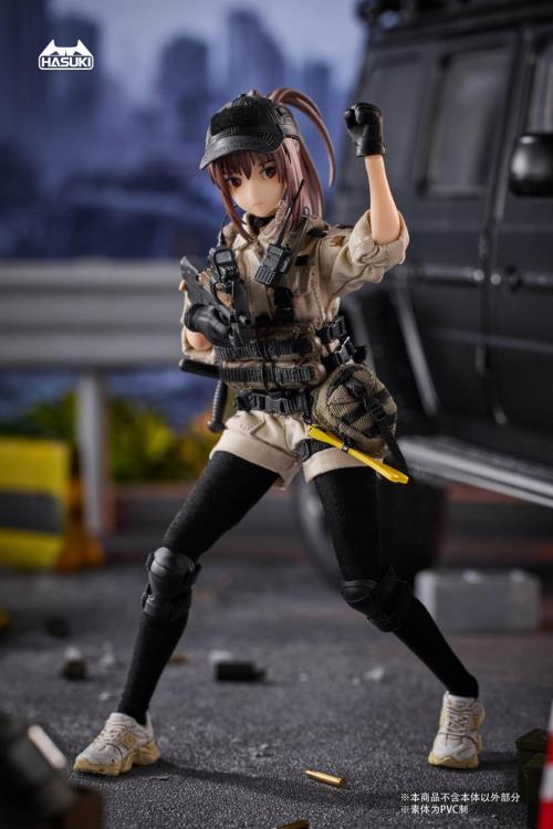 Pocket Art Series Security Guard Hiyo Reizei 1/12 Scale Action Figure