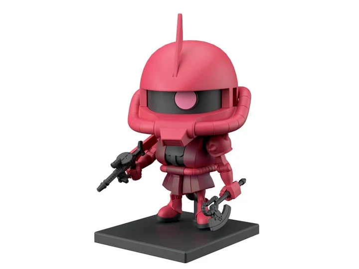 Mobile Suit Gundam Gunpla-kun Model Series Char's Zaku-kun (Runner Ver. with Reproduction Parts) 1/1 Scale Model Kit