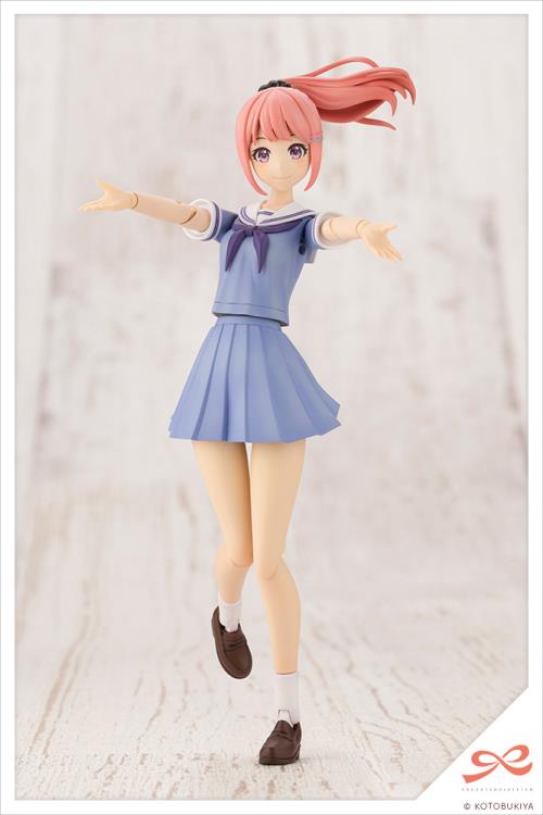 Sousai Shoujo Teien Touou High School Summer Clothes Madoka Yuki (Dreaming Style Milky Marine Ver.) 1/10 Scale Model Kit