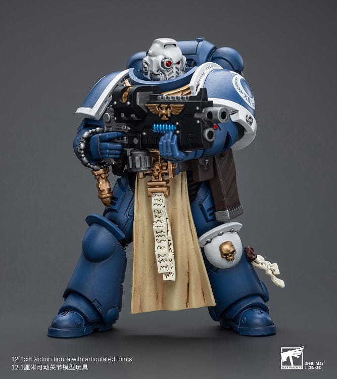 Warhammer 40K Ultramarines Sternguard Veteran with Combi-Plasma 1/18 Scale Action Figure