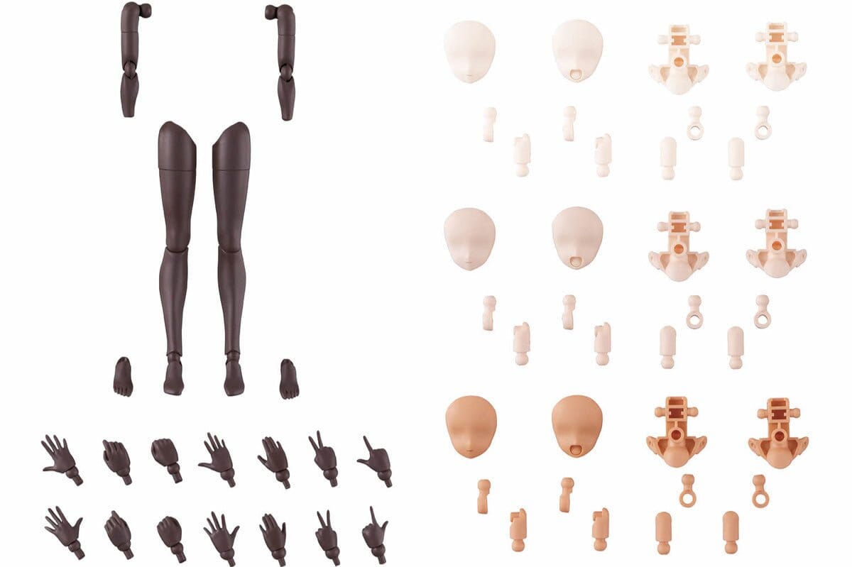 30 Minutes Sisters Option Body Parts Arm & Leg Parts (Brown)