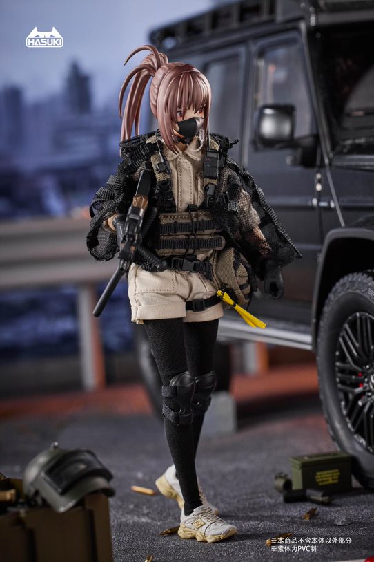 Tactical Camouflage Suit 1/12 Scale Accessory