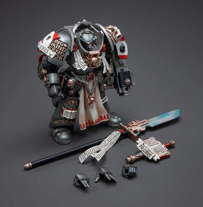 Warhammer 40K Grey Knights Terminator Jaric Thule 1/18 Scale Action Figure