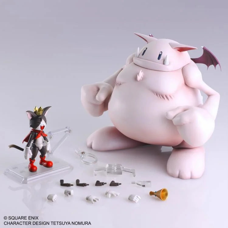 Final Fantasy VII Bring Arts Cait Sith with Fat Moogle Two-Pack