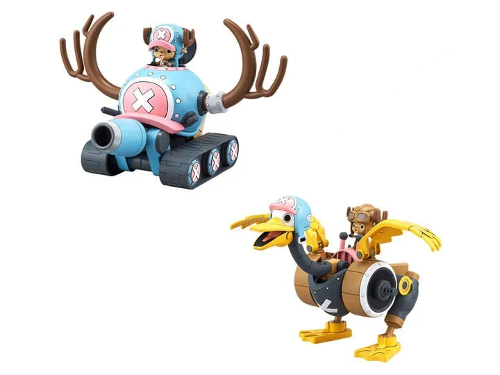 One Piece Chopper Robo 01 Chopper Tank & 02 Chopper Wing Model Kit Set