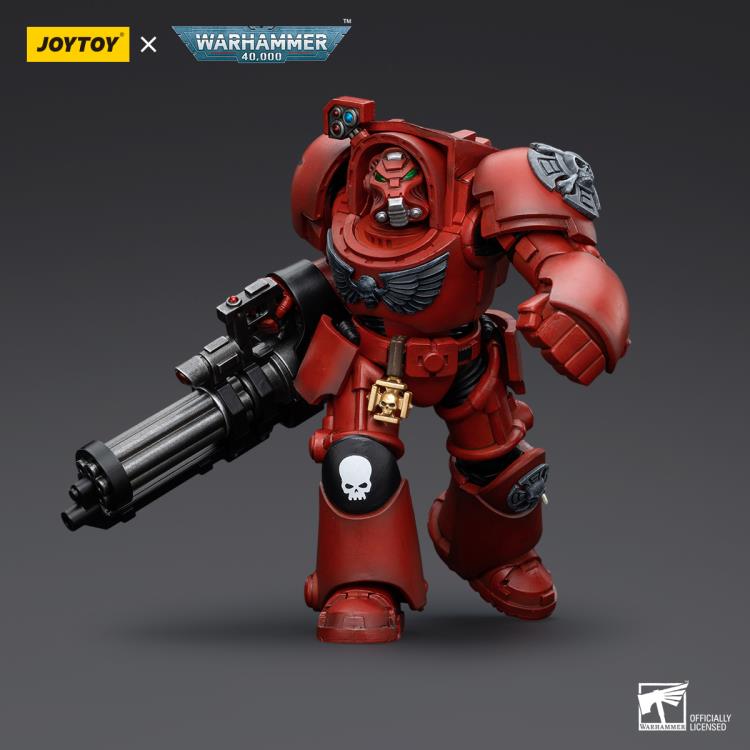 Warhammer 40K Blood Angels Terminator Squad Terminator with Assault Cannon 1/18 Scale Action Figure