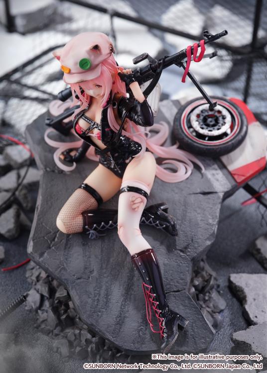 Girls' Frontline UKM-2000 Gale Lightning (Wounded Ver.) 1/7 Scale Shibuya Scramble Figure