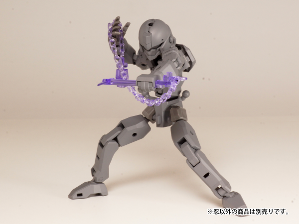 PLA-ACT Option Series 04 Shinobi 2 (Clear Purple Ver.) Accessory Kit