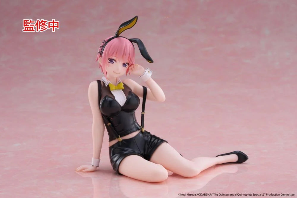 The Quintessential Quintuplets Desktop Cute Ichika Nakano (Bunny Ver.) Figure