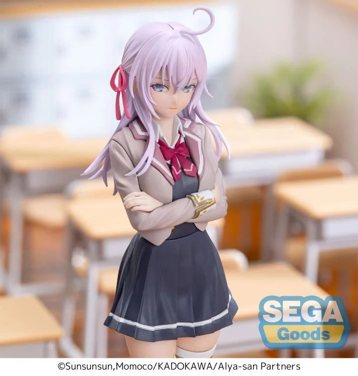 Alya Sometimes Hides Her Feelings in Russian Luminasta Alya (School Uniform) Figure