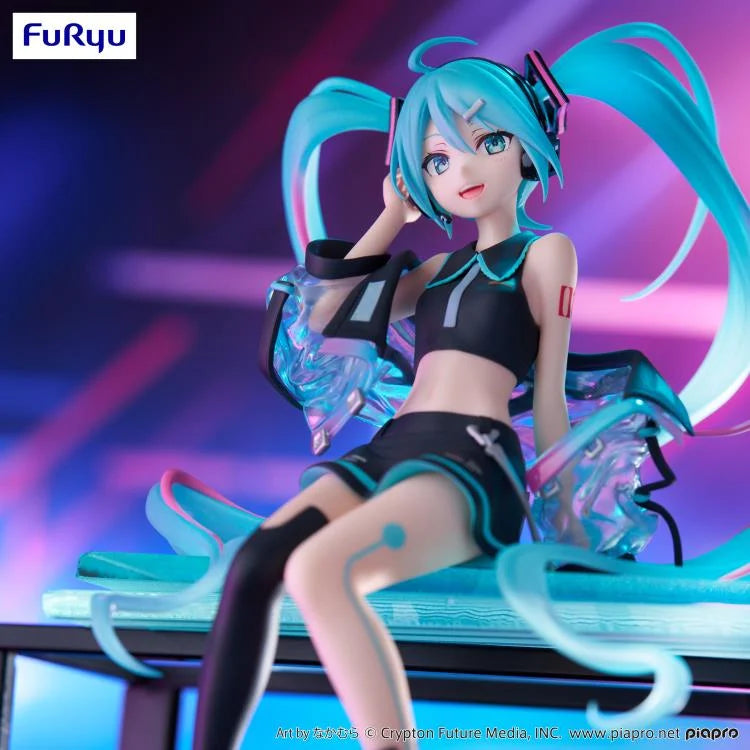 Vocaloid Neon Cyber Hatsune Miku Noodle Stopper Figure