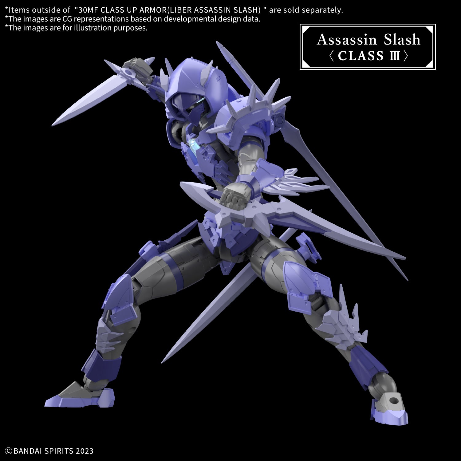 30 Minutes Fantasy Class-Up Armor Liber Assassin Slash Accessory Set