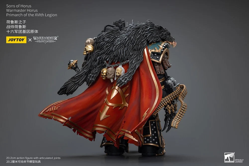 Warhammer 40K Sons of Horus Warmaster Horus, Primarch of the XVLth Legion 1/18 Scale Action Figure