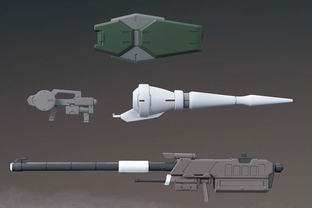 Mobile Suit Gundam Iron-Blooded Orphans Option Parts Set Gunpla 11 Smoothbore Gun for Barbatos 1/144 Scale Accessory Set