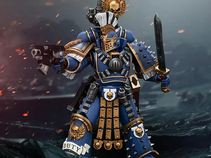 Warhammer The Horus Heresy Ultramarines Remus Ventanus 1/18 Scale Action Figure