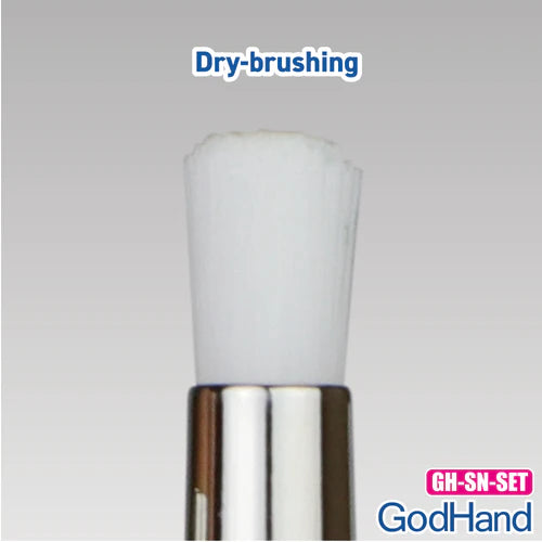 GodHand GH-EBRSP-SN-SET Brushwork Semi-PRO 4 Brushes Set