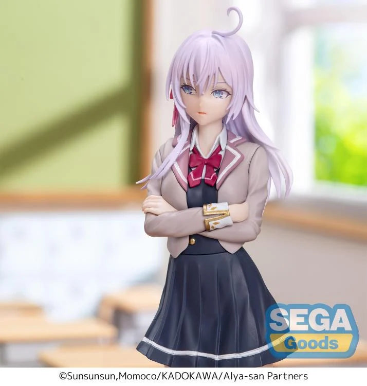 Alya Sometimes Hides Her Feelings in Russian Luminasta Alya (School Uniform) Figure