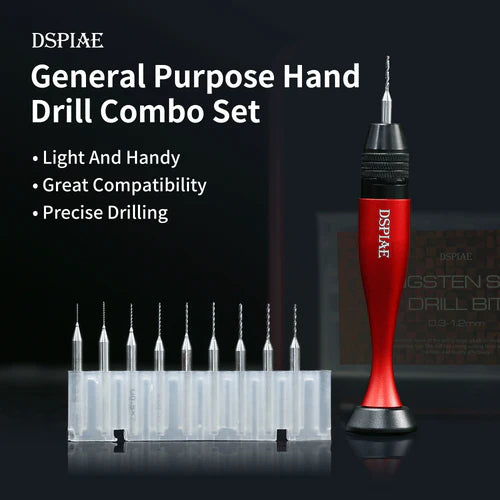 DSPIAE AT-VHDS General Purpose Hand Drill Combo Set