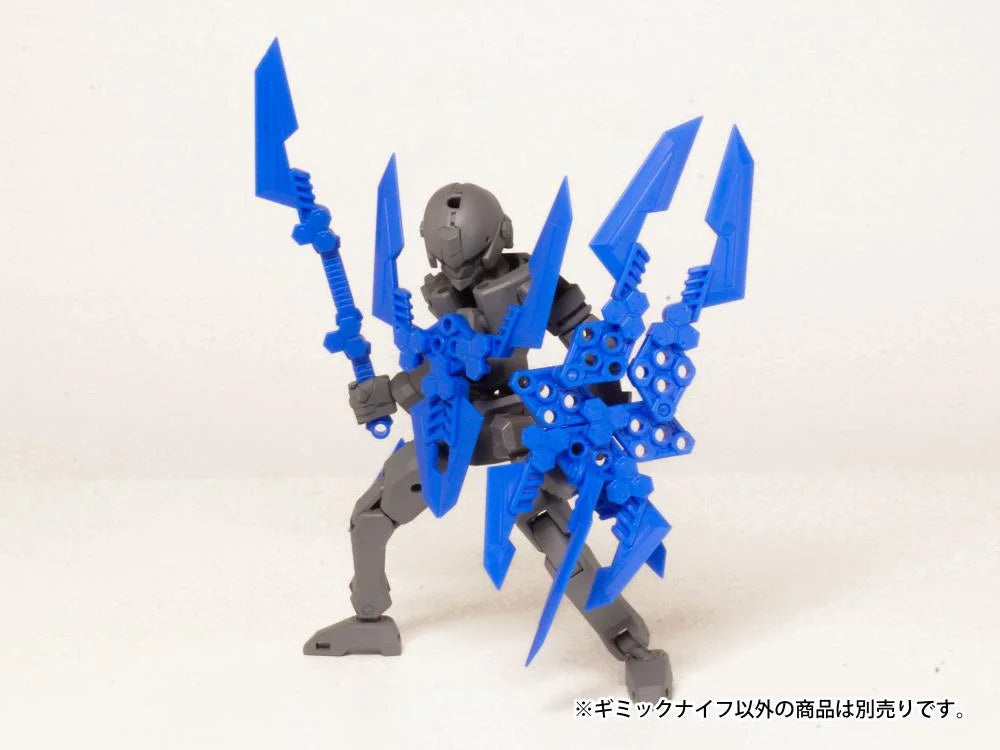 PLA-ACT Option Series 08 Gimmick Knife 2 (Blue Ver.) Accessory Kit