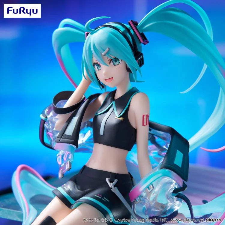 Vocaloid Neon Cyber Hatsune Miku Noodle Stopper Figure