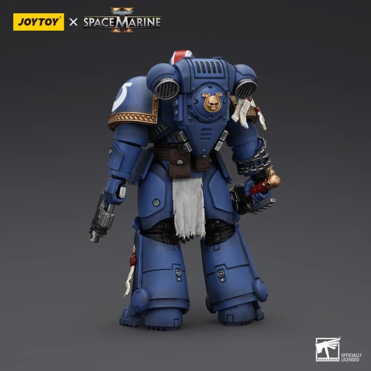 Warhammer 40,000 Space Marine 2 Ultramarines Lieutenant Titus 1/18 Scale Action Figure