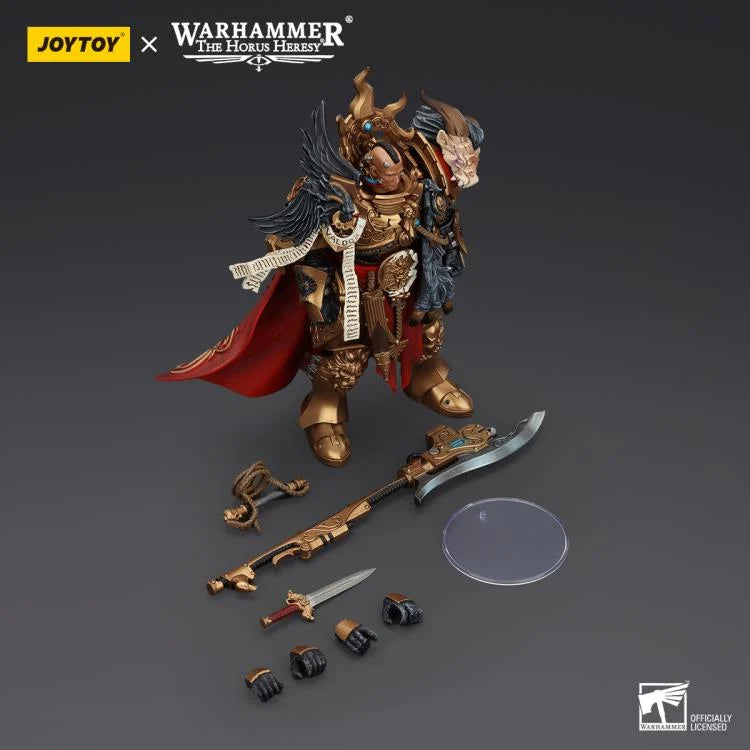 Warhammer The Horus Heresy Legio Custodes Constantin Valdor, Captain-General of the Legio Custodes 1/18 Scale Action Figure