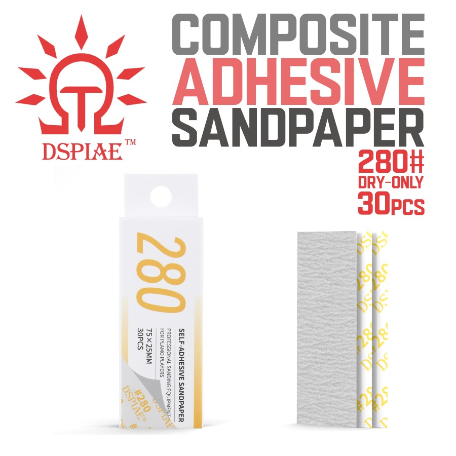 DSPIAE XSP Composite Adhesive Sandpaper