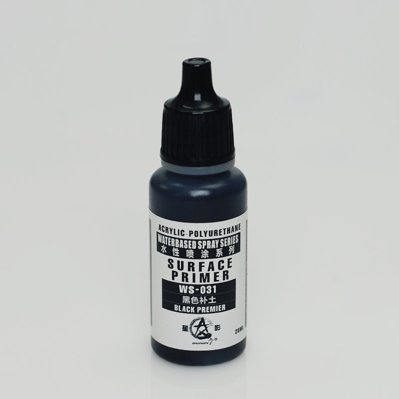 Sunin Acrylic Primer WS-031: Surface Primer (Black Premier) 20ML