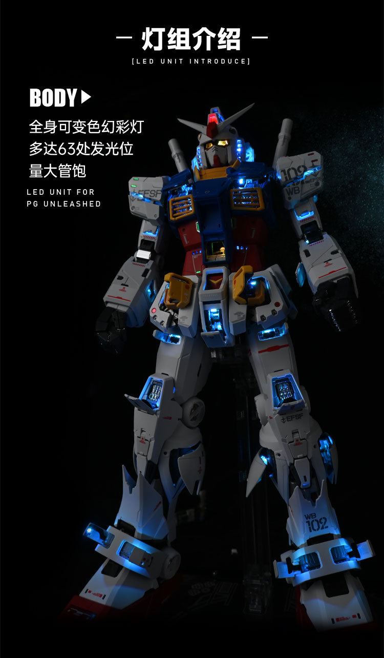 UA Workshop LED Set for PG Unleased RX-78-2 (Deluxe Version)