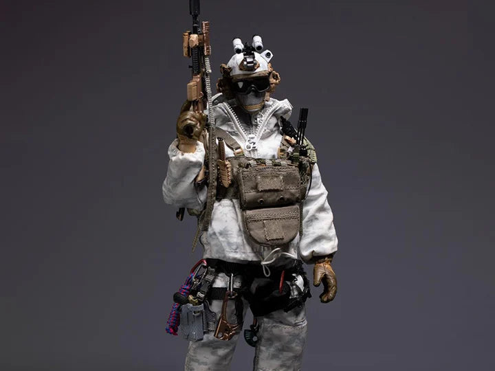 Black Ops Salvo Series SA03 Snow Mountain Ghost 1/12 Scale Action Figure