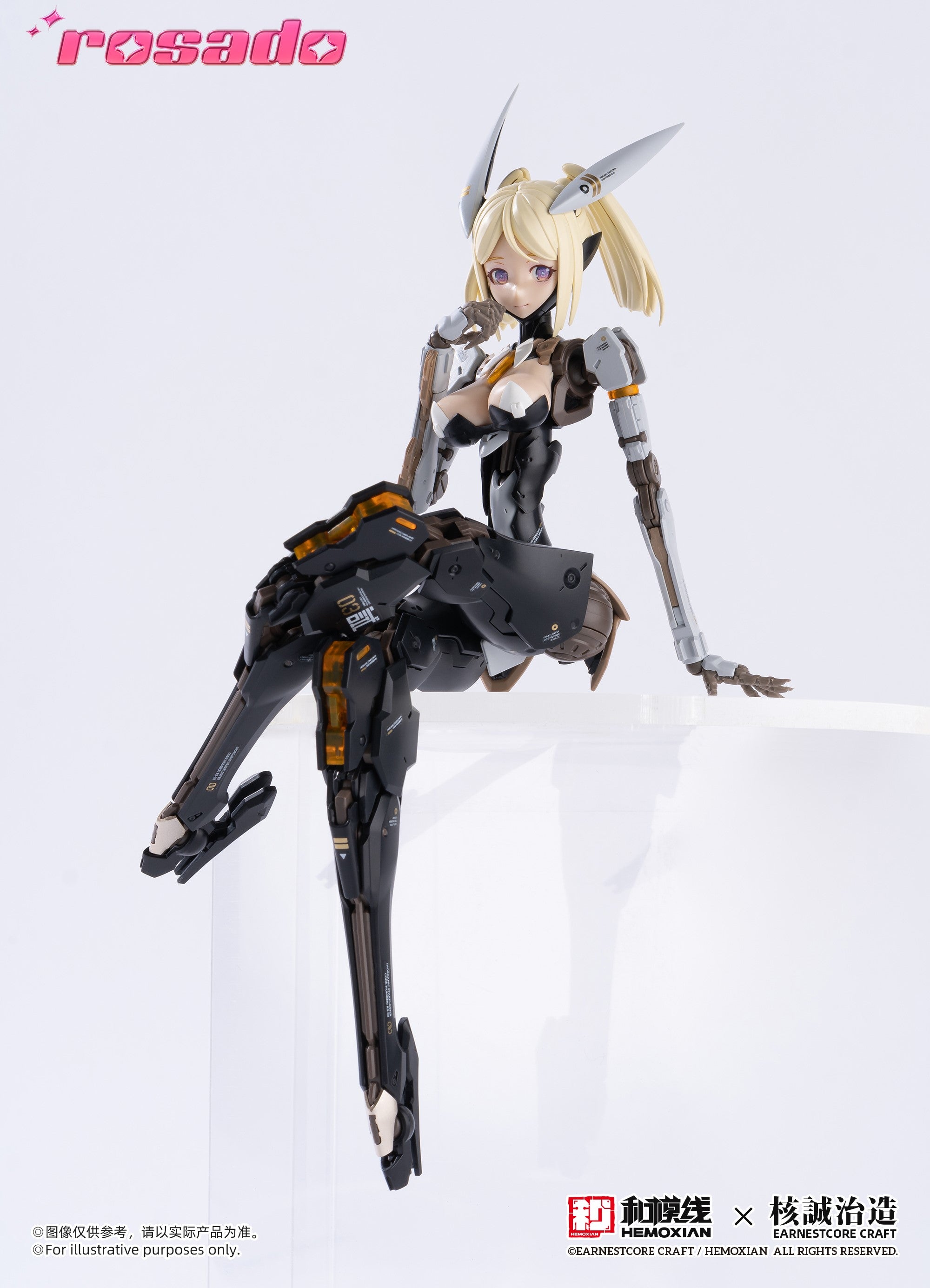 Rosado Project Starflower Lilly MK3 1/10 Scale Action Figure