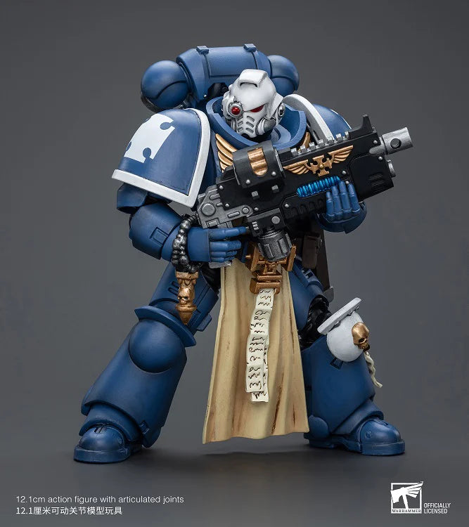 Warhammer 40K Ultramarines Sternguard Veteran with Combi-Plasma 1/18 Scale Action Figure