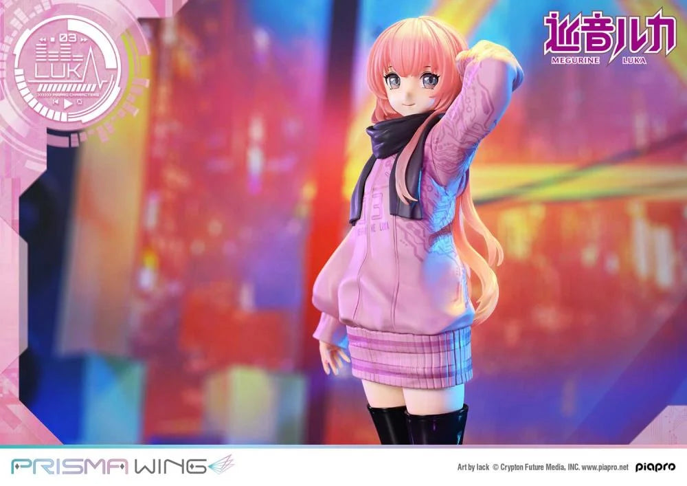 Vocaloid Prisma Wing Megurine Luka (Art by lack) 1/7 Scale Figure