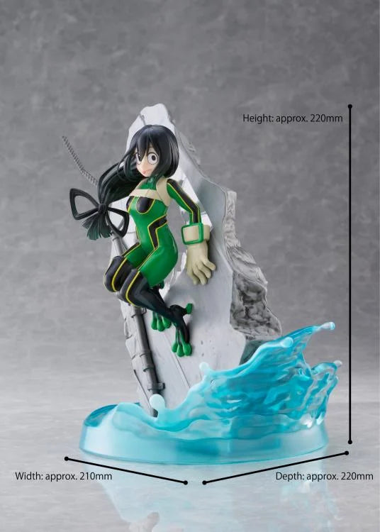 My Hero Academia Dressta Tsuyu Asui Figure