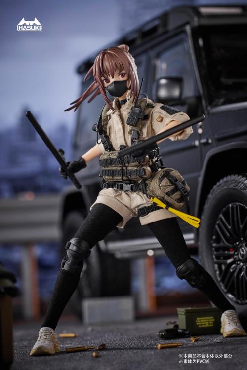 Pocket Art Series Security Guard Hiyo Reizei 1/12 Scale Action Figure