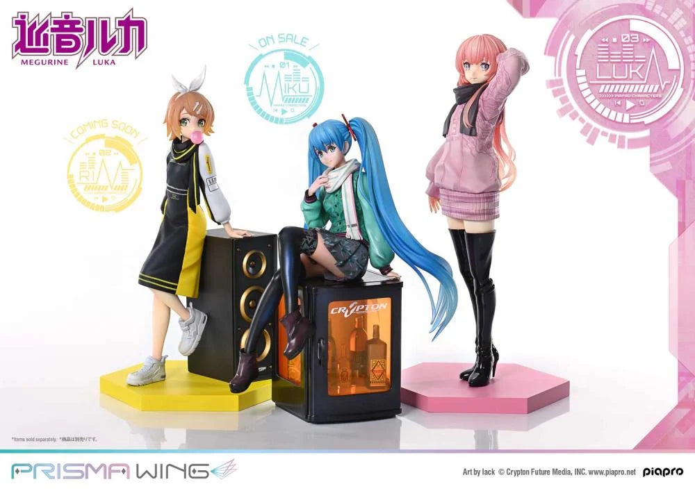 Vocaloid Prisma Wing Megurine Luka (Art by lack) 1/7 Scale Figure