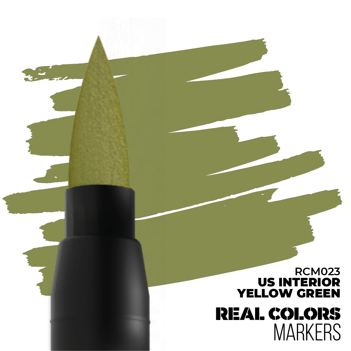 AK Interactive Real Colors Markers US Interior Yellow Green