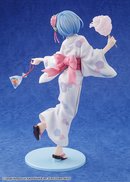 Re Zero Starting Life in Another World KD Colle Rem (Yukata Ver. Renewal Package Edition) 1/7 Scale Figure