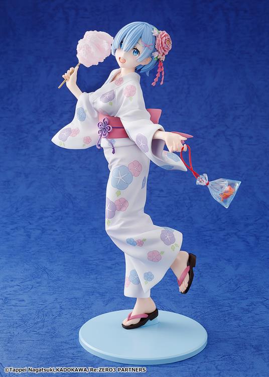 Re Zero Starting Life in Another World KD Colle Rem (Yukata Ver. Renewal Package Edition) 1/7 Scale Figure