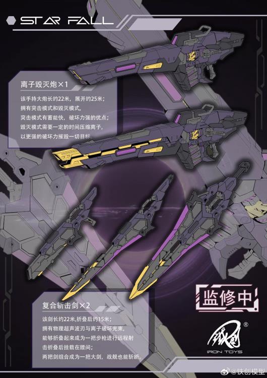 TC-03 Star Fall 1/100 Scale Model Kit