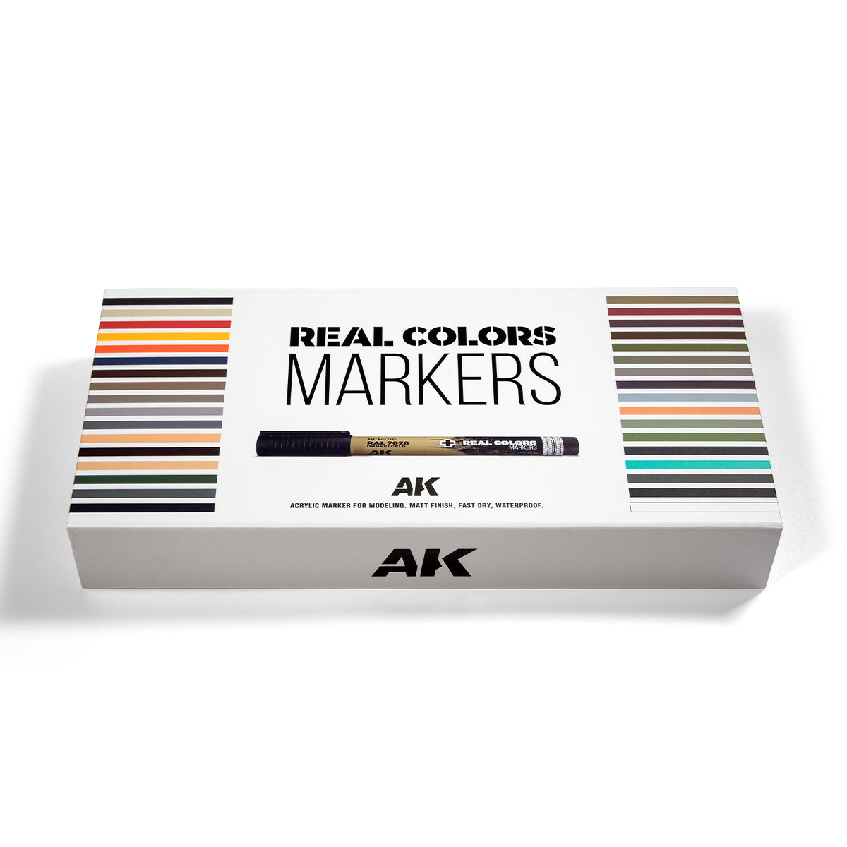 AK Interactive Real Colors Markers Special Box Real Colors Markers - 34 Units