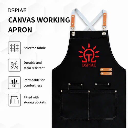 DSPIAE CAN-01 Canvas Working Apron