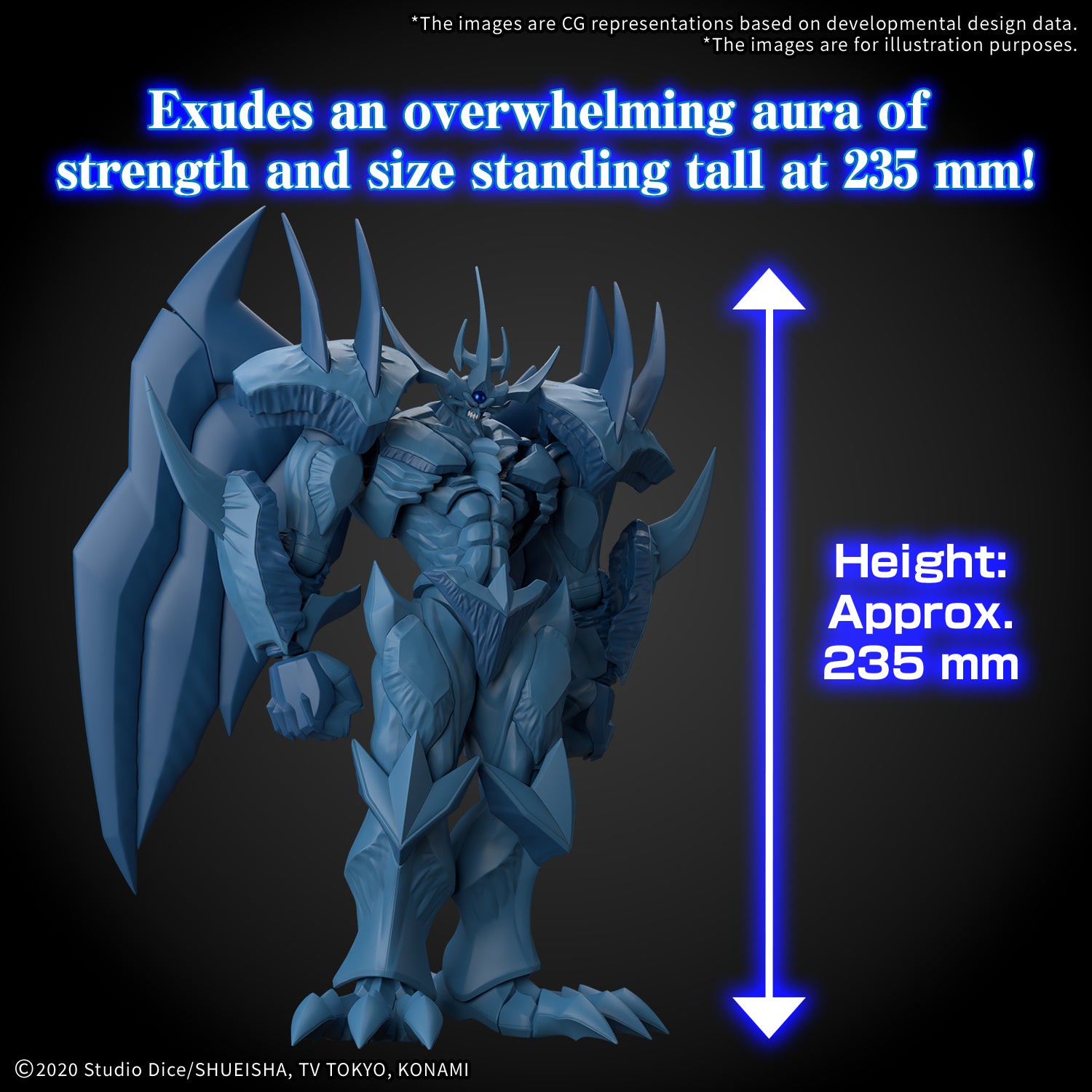 Yu-Gi-Oh! Figure-rise Standard Amplified Obelisk the Tormentor Model Kit