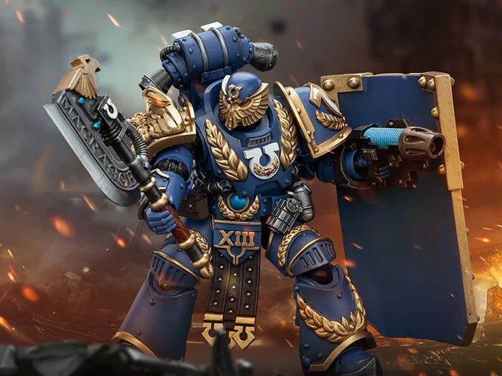 Warhammer The Horus Heresy Ultramarines Invictarus Suzerain Squad Suzerain 2 1/18 Scale Action Figure