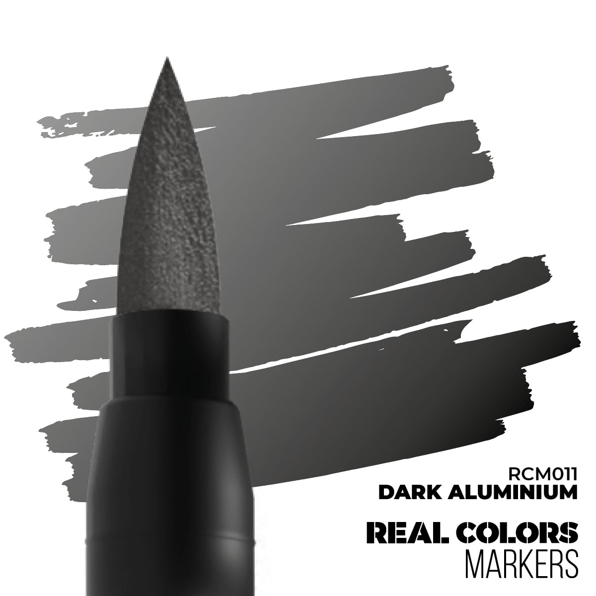 AK Interactive Real Colors Markers Dark Aluminium