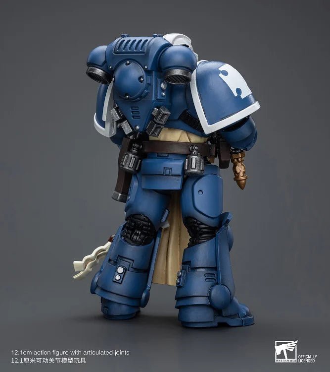 Warhammer 40K Ultramarines Sternguard Veteran with Combi-Plasma 1/18 Scale Action Figure