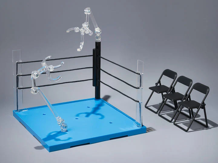 Tamashii Stage Act Ring Corner (Neutral) & Folding Chair Set